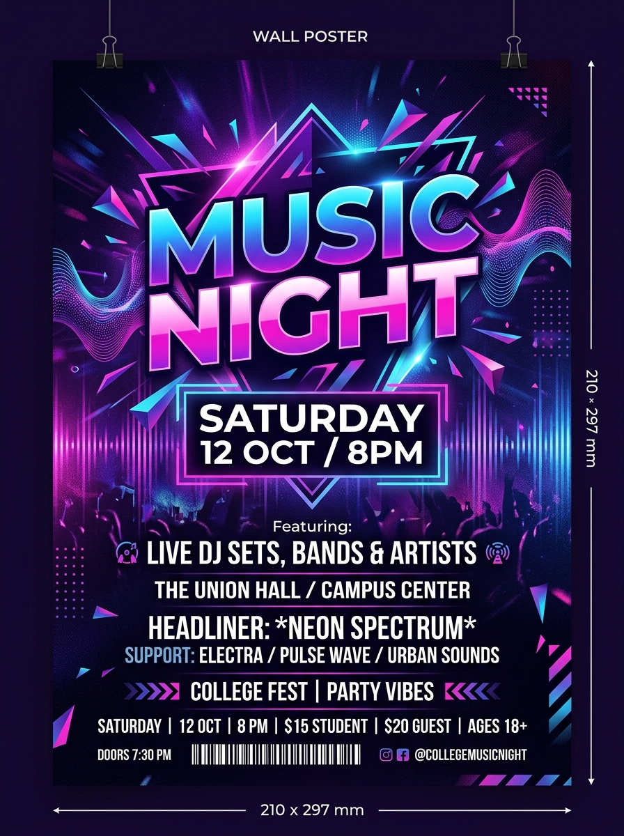 Event poster
